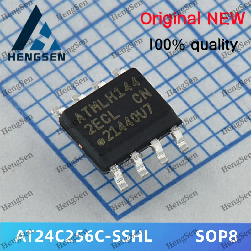 10 шт./лот AT24C256C-SSHL AT24C256 Встроенный чип 100% новый и оригинальный 0