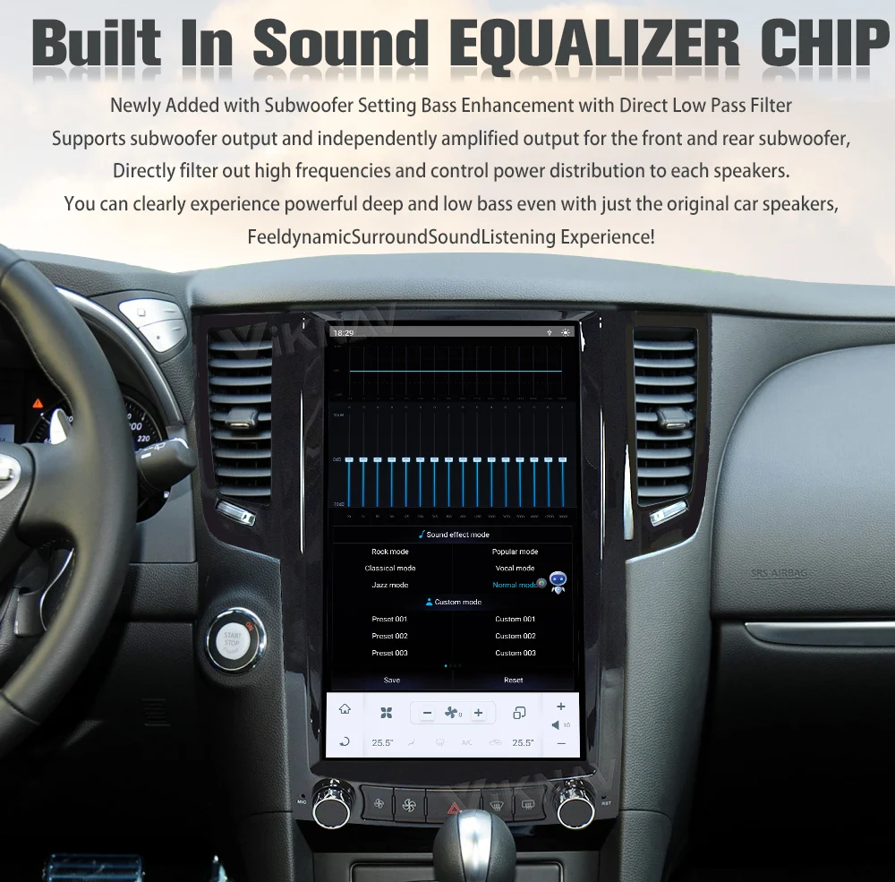 13,6-дюймовый Автомобильный радиоприемник для Infiniti FX35 QX70 2009-2013 Android11 слуховой аппарат GPS авторадио Мультимедийный Видеоплеер 4