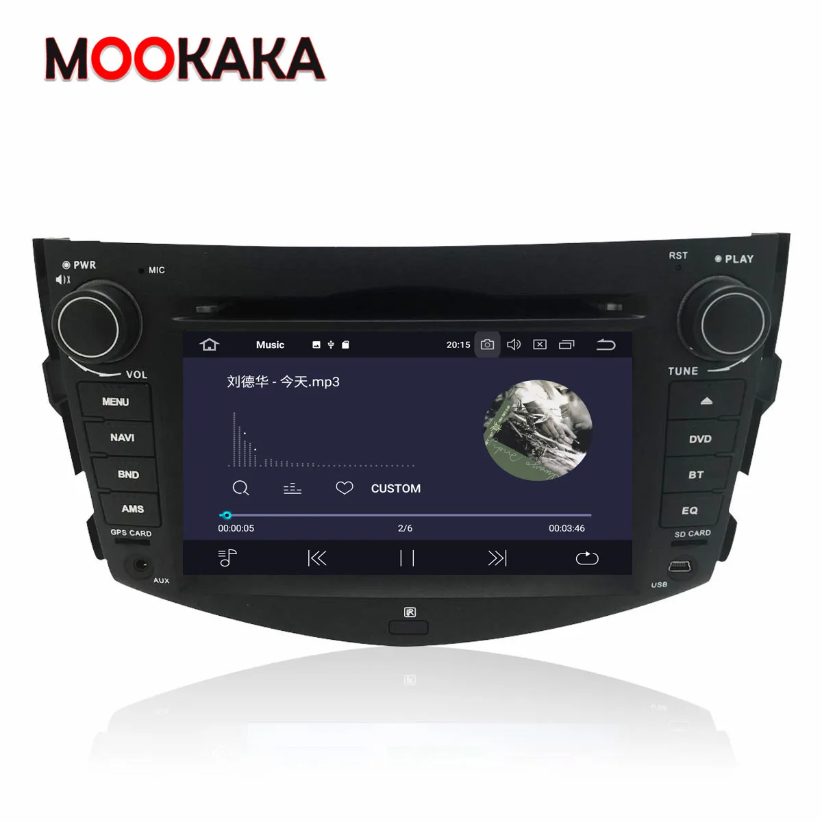 PX6 IPS Android 10,0 4 + 64G Экран Автомобильный Мультимедийный Радиоприемник Для Toyota RAV4 2006-2012 GPS Navi Стерео Рекордер Головное Устройство DSP Carplay 5