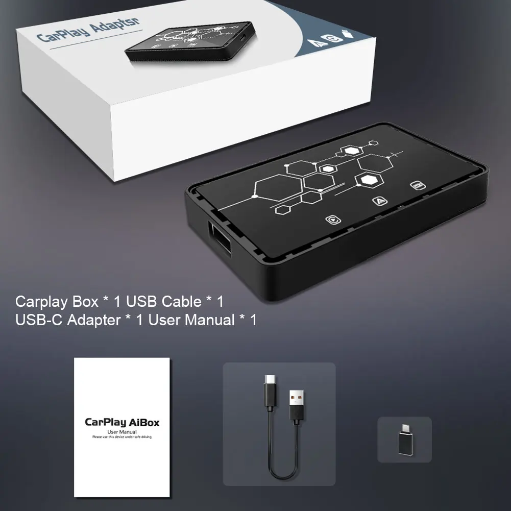 Многофункциональный беспроводной адаптер CarPlay Ключ CarPlay для активации мультимедийного плеера Bluetooth USB Ссылка на изображение камеры 5