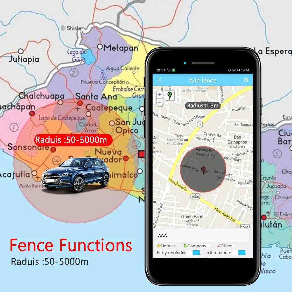 GPS + Beidou Locator Tracker Автомобильное GSM Отслеживающее Устройство Auto CarMotorcycle Tracker Anti-Потерянный Сигнал Тревоги В Реальном Времени APP PC Track 3