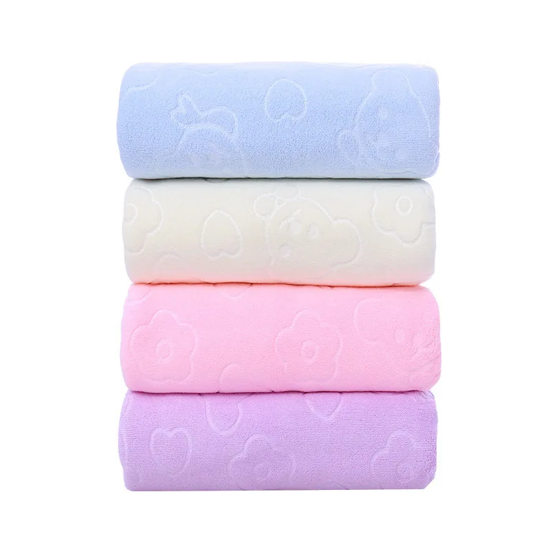 Полотенце для душа размером 35x75 см, Большие пляжные полотенца, Быстросохнущее банное полотенце, впитывающий мягкий комфортный халат, Полотенца из микрофибры для ванной 0