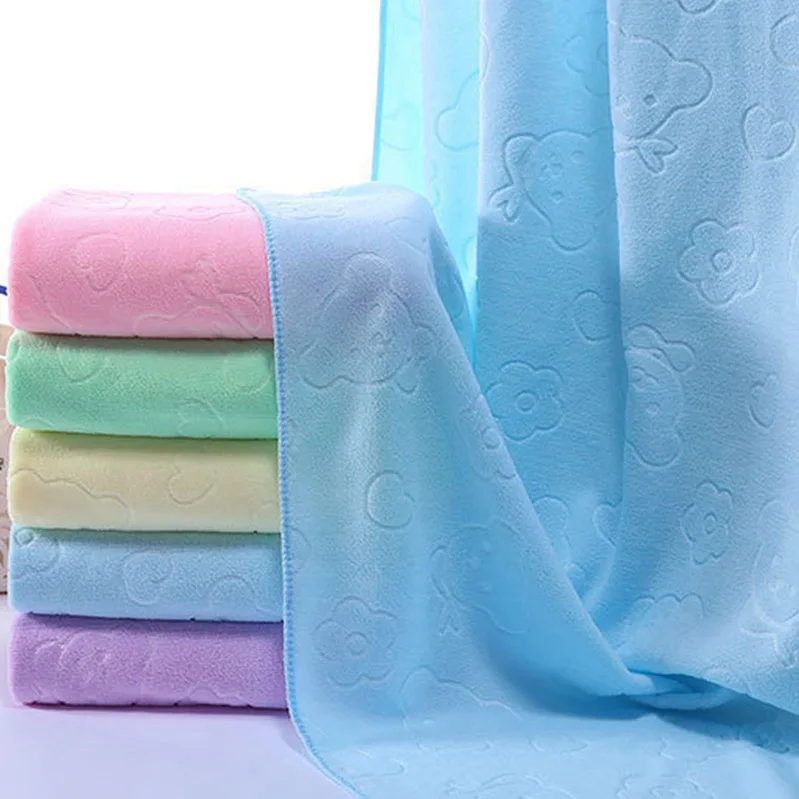 Полотенце для душа размером 35x75 см, Большие пляжные полотенца, Быстросохнущее банное полотенце, впитывающий мягкий комфортный халат, Полотенца из микрофибры для ванной 1