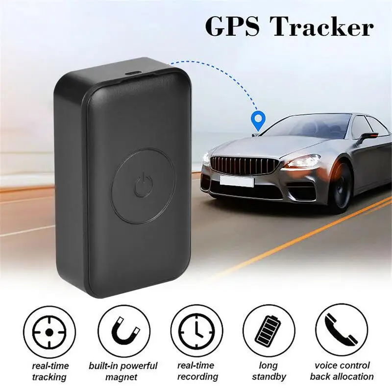 Мини-автомобильный GPS-трекер, портативный детский GPS-трекер в режиме реального времени с функцией записи и сигнализации, мини-трекеры автомобильных активов с приложением 3
