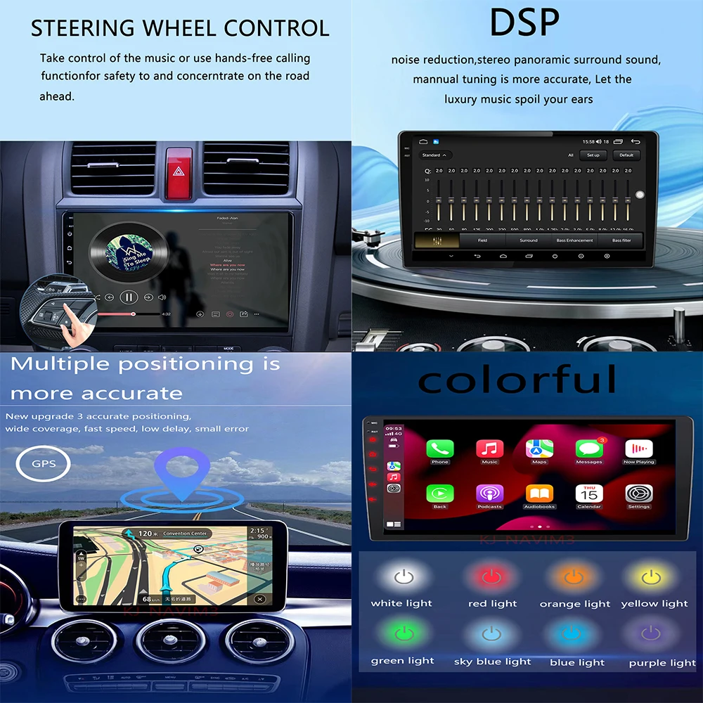Для BMW E46 M3 318 /320 /325 /330 /335 Навигация GPS DSP Carplay WIFI QLED Android 13 Автомобильный радио Мультимедийный плеер 3