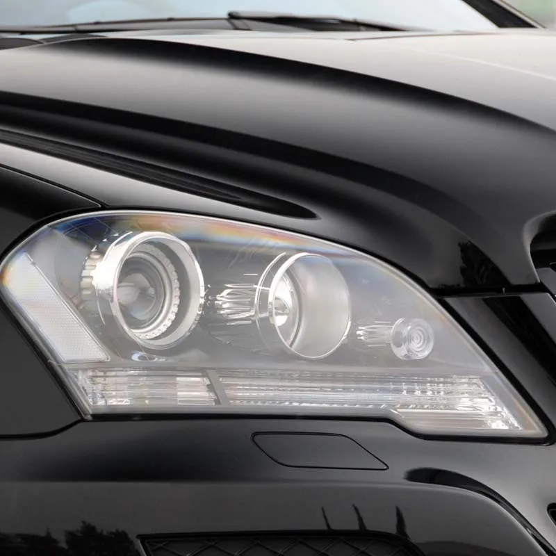 для Mercedes Benz W164 2009-11 ML-Cl Автомобильная левая боковая фара, прозрачная крышка объектива, головной свет, абажур в виде ракушки 3