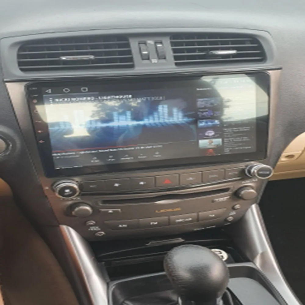 2 Din Android 12 Автомобильный Стерео Радио DVD GPS Мультимедийный Видеоплеер 5G WiFi DSP Carplay Для Lexus IS250 IS300 IS200 IS220 IS350 5