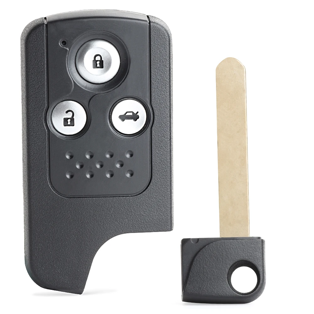 Замена Keyecu Новая Интеллектуальная Карта Дистанционного Ключа 3 Кнопки 433 МГц С Чипом ID46 Для Honda New Civic 3