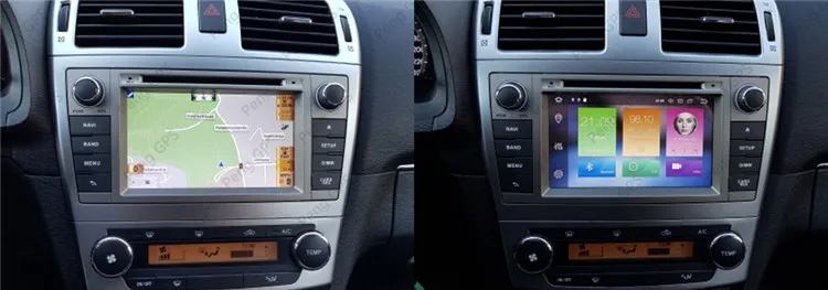 для Toyota Avensis T27 Android10 4 + 128 Г Экран Автомобильный Мультимедийный DVD-Плеер GPS Навигация Авто Аудио Радио Стерео Головное Устройство 1