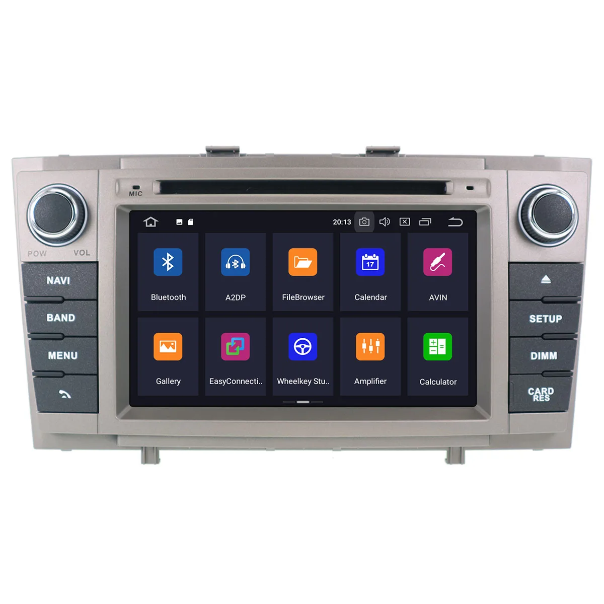 для Toyota Avensis T27 Android10 4 + 128 Г Экран Автомобильный Мультимедийный DVD-Плеер GPS Навигация Авто Аудио Радио Стерео Головное Устройство 3