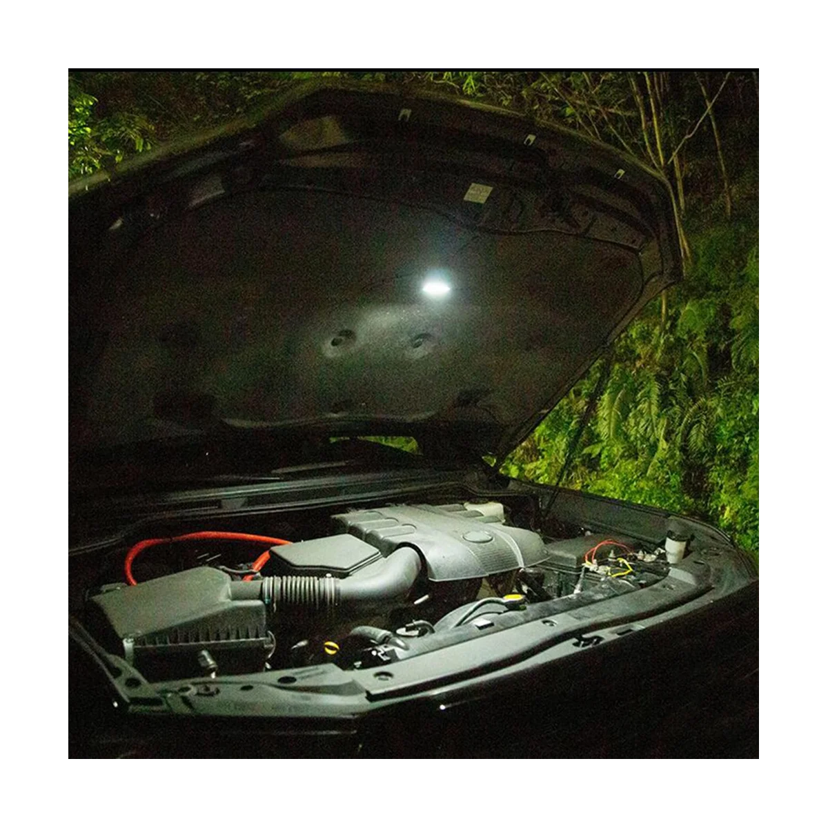 Индикатор двигателя автомобиля под капотом с переключателем управления вспомогательным оборудованием для обслуживания двигателя автомобиля Toyota Land Cruiser LC200 2008-2020 1