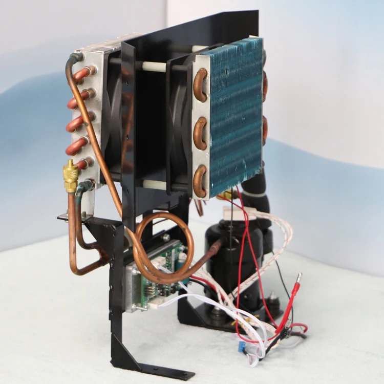 Мини-холодильные установки ST19A PURSWAVE, включающие Крошечный компрессор постоянного тока 12V24V48V, Конденсатор, испаритель, фильтр-осушитель, капиллярный вентилятор 4