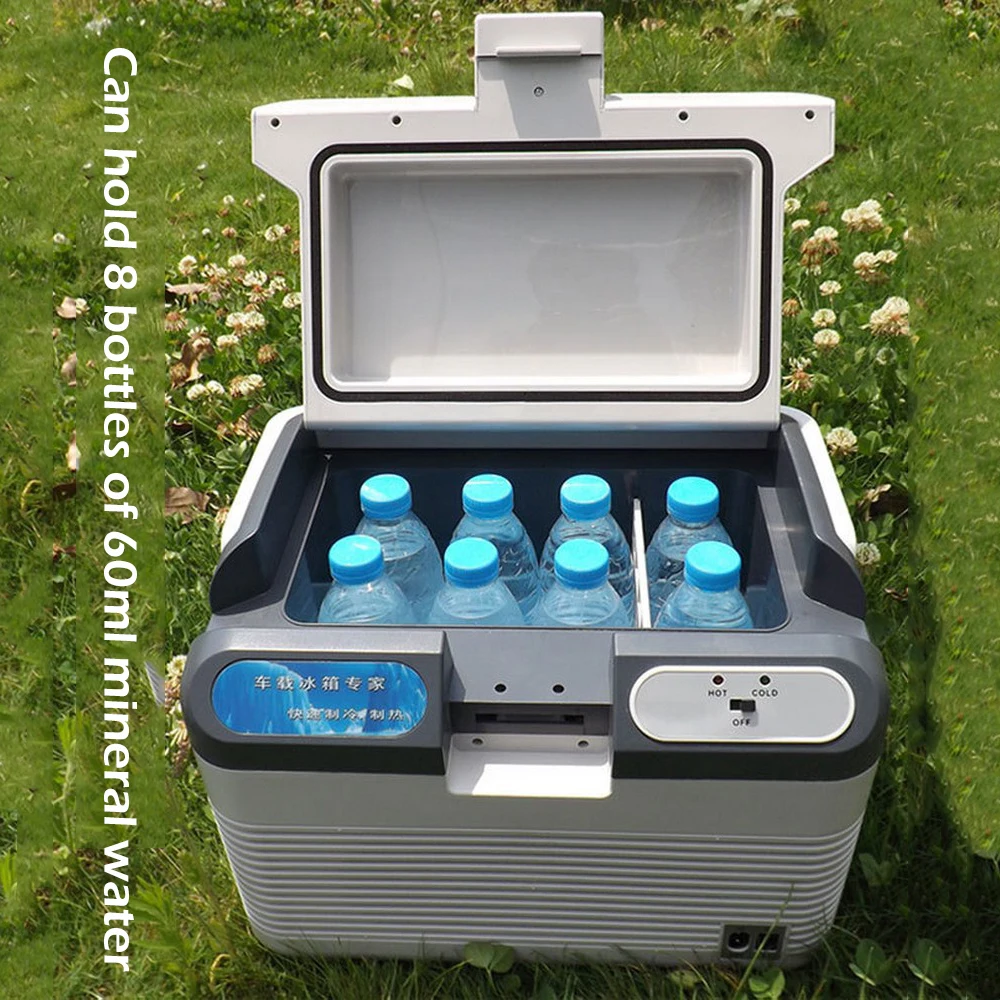 Автомобильный холодильник объемом 12 л, автомобильный домашний маленький холодильник двойного назначения на 12 В, мини-обогрев и охлаждение в небольшом общежитии, Небольшой морозильный кулер 0