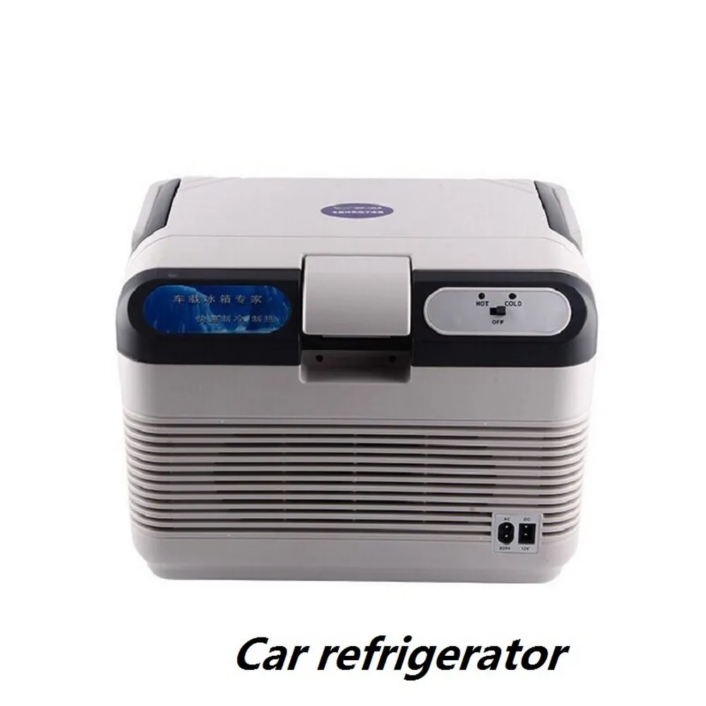 Автомобильный холодильник объемом 12 л, автомобильный домашний маленький холодильник двойного назначения на 12 В, мини-обогрев и охлаждение в небольшом общежитии, Небольшой морозильный кулер 5