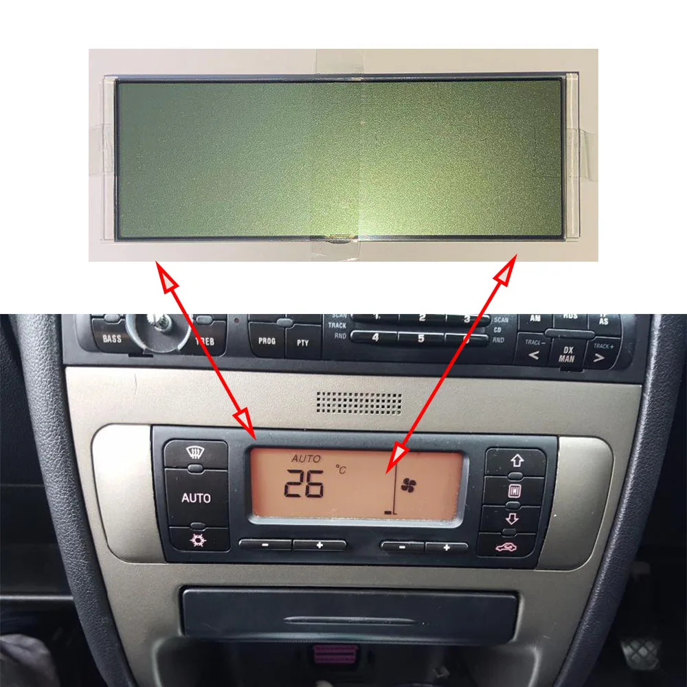 Дисплей блока управления Климат-контролем Монитор Pixel Repair Информационный экран кондиционера для Seat Leon/Toledo/Cordoba 2000-2005 1