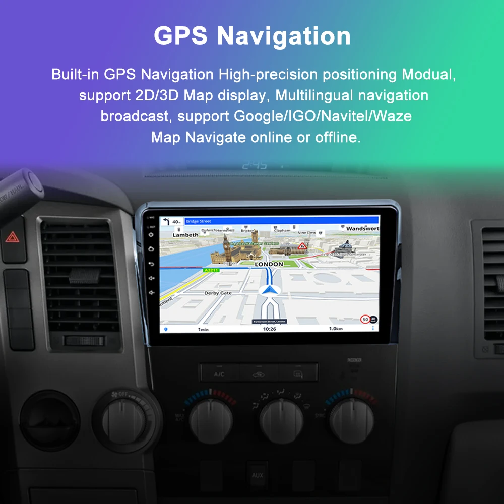 REAKOSOUND Android Для Toyota Tundra XK50 2007-2013 Sequoia XK60 2008-2017 Автомобильный Радио Мультимедийный Видеоплеер Navi Стерео GPS 3