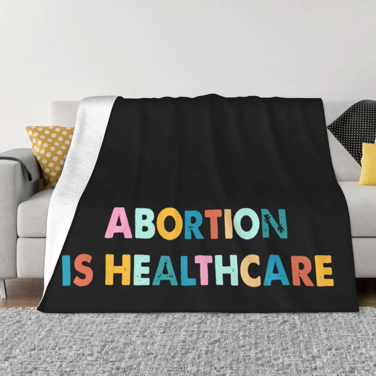Аборт-это выбор профессионалов здравоохранения Шерстяные одеяла, феминизм за аборт, Модное покрывало для кровати, дивана-кушетки 0