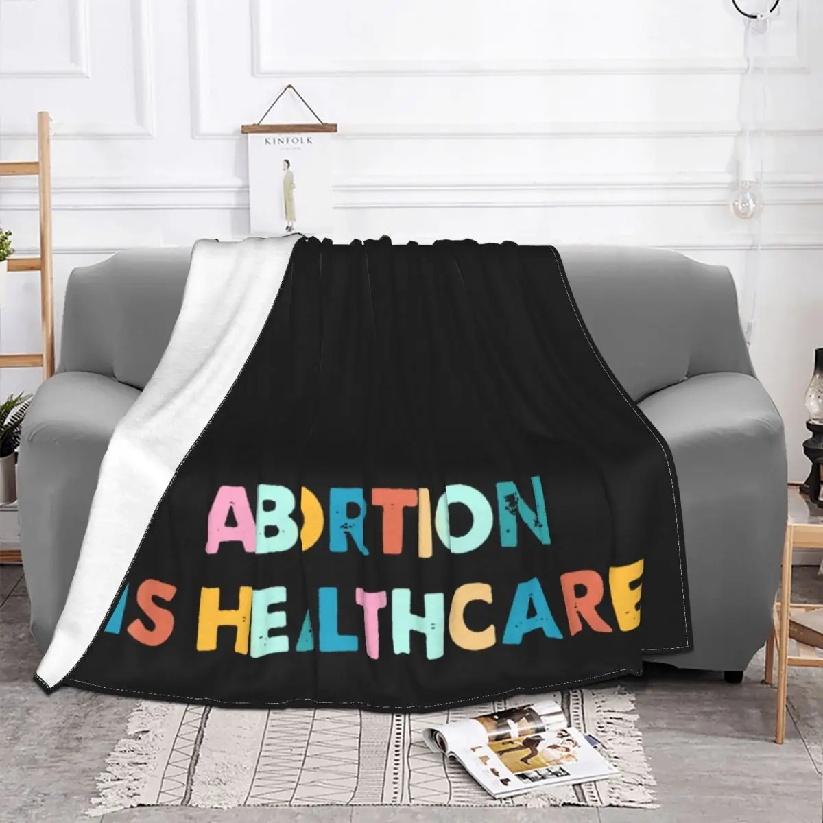 Аборт-это выбор профессионалов здравоохранения Шерстяные одеяла, феминизм за аборт, Модное покрывало для кровати, дивана-кушетки 1