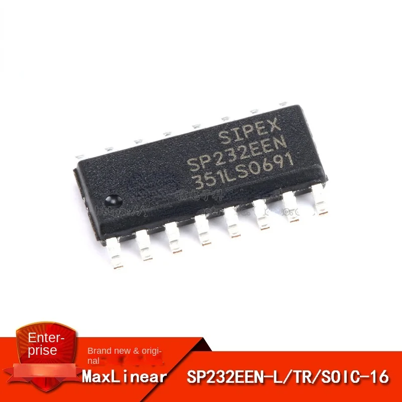 Оригинальный патч SP232EEN-L /TR SOIC-16 с чиповым трансивером RS-232 + 5V 0