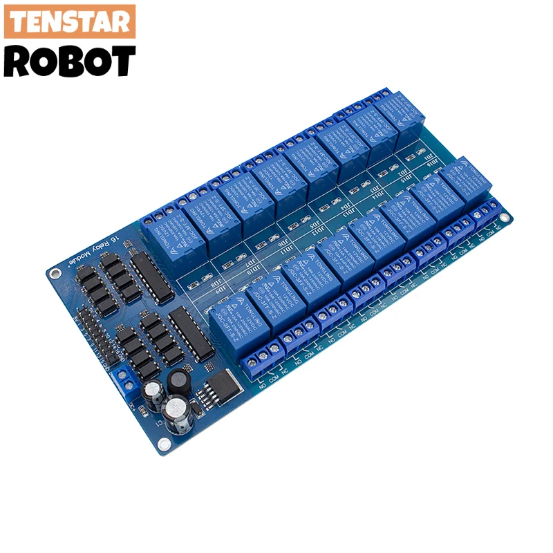 12 В 16-канальный релейный модуль для arduino ARM PIC AVR DSP Электронная релейная пластина изоляция ремня оптрона 3