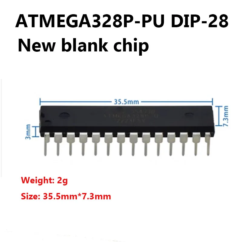 Микросхема внутренней памяти ATMEGA328P-PU DIP-28 Для Оригинального блока записи R3 ATMEGA328PB-AU 1