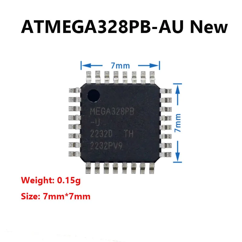 Микросхема внутренней памяти ATMEGA328P-PU DIP-28 Для Оригинального блока записи R3 ATMEGA328PB-AU 3