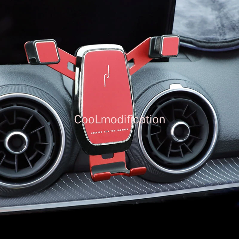 Для Audi q2 держатель телефона 2019 2020 Q2 Вентиляционное отверстие в салоне Подставка для мобильного телефона Навигационный кронштейн 2