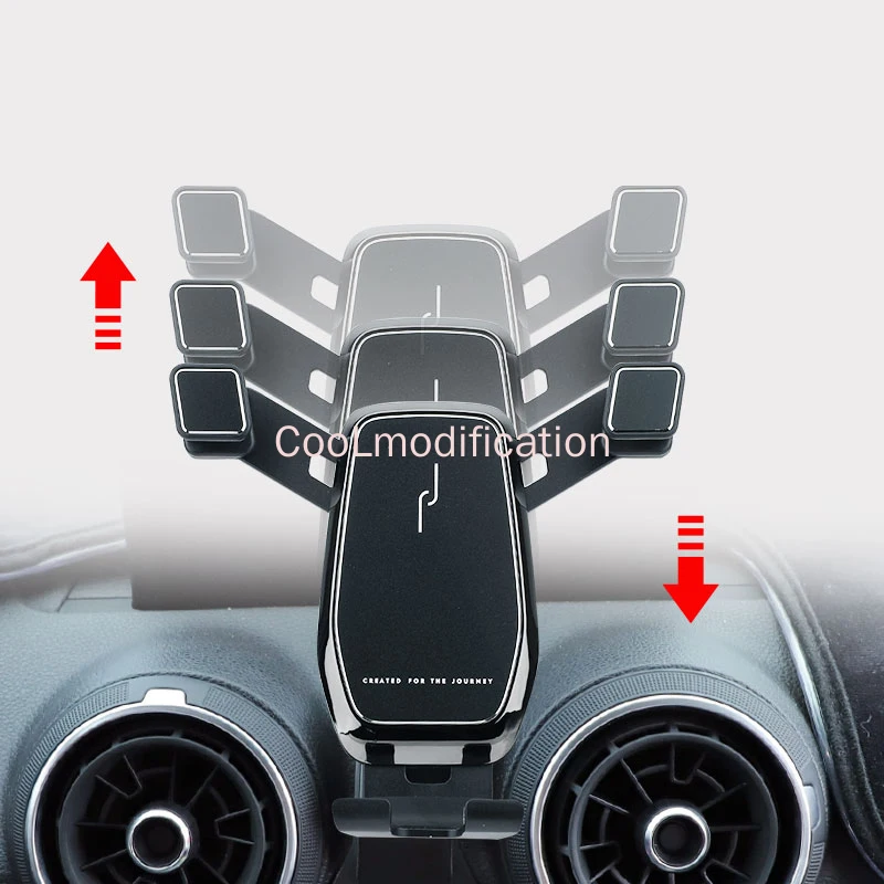 Для Audi q2 держатель телефона 2019 2020 Q2 Вентиляционное отверстие в салоне Подставка для мобильного телефона Навигационный кронштейн 5