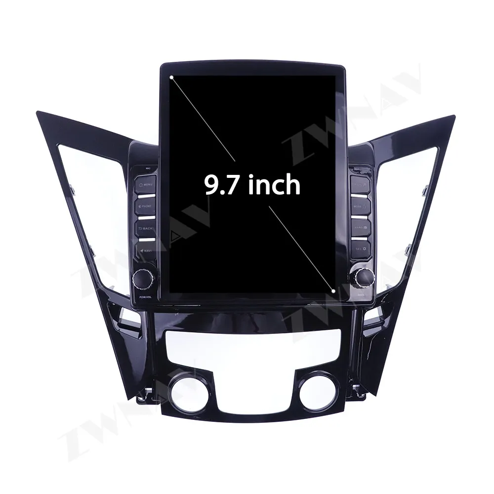6 + 128 Г Android10.0 Для Hyundai Sonata 2009-2014 IPS Приемник с Сенсорным экраном Автомобильный Мультимедийный радиоплеер GPS Навигация DSP Carplay 1