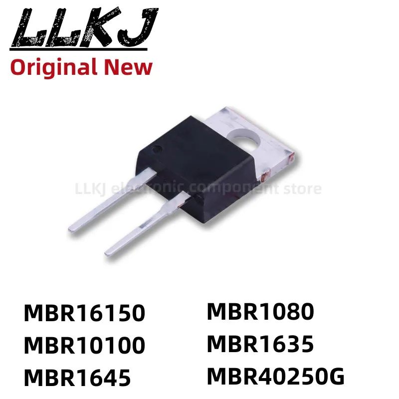 1шт MBR16150 MBR10100 MBR1645 MBR1080 MBR1635 MBR40250G TO220-2 MOS полевой транзистор TO-220-2 0