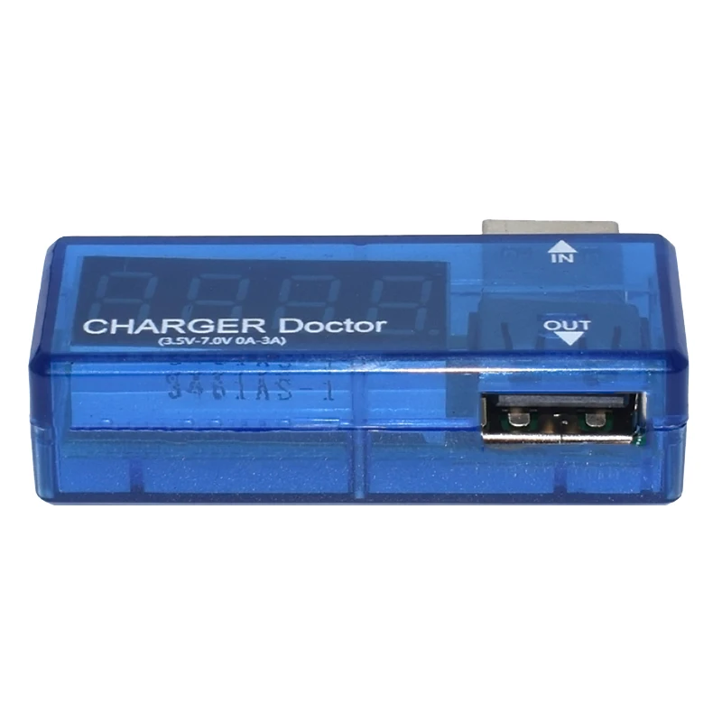 1шт цифровой дисплей Мини USB Измеритель тока напряжения Тестер Портативный мини Детектор тока и напряжения Зарядное устройство Doctor B73 5