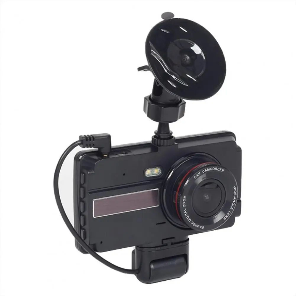 Большой Экран 4-Дюймовый 4K Dash Cam WiFi Автомобильный Видеорегистратор 170 ° FOV Широкоугольная Петлевая Запись Ночного Видения Автоматическая Автомобильная Камера Видеомагнитофон 2