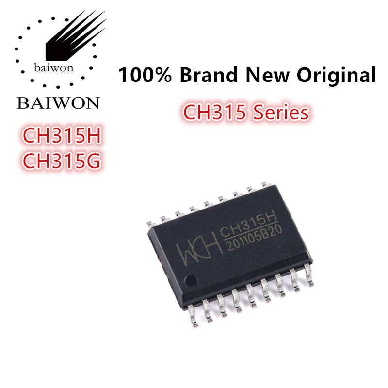 100% Новая оригинальная серия CH315, CH315H, CH315G, USB-удлинитель, микросхема управления/изоляции сигнала 0