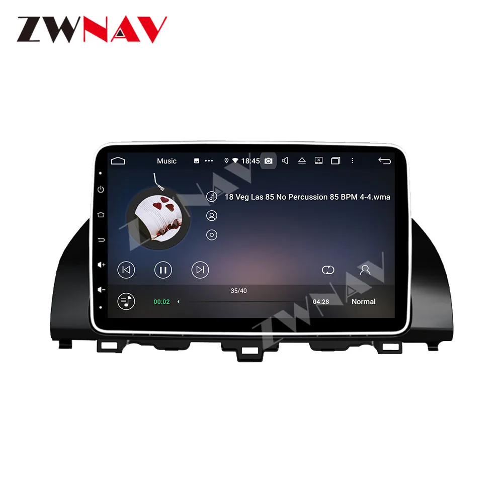 8-ядерный автомобильный DVD-плеер Android 10 GPS для Honda Accord 10 128G 4G RAM навигация PX6 CARPLAY DSP 2