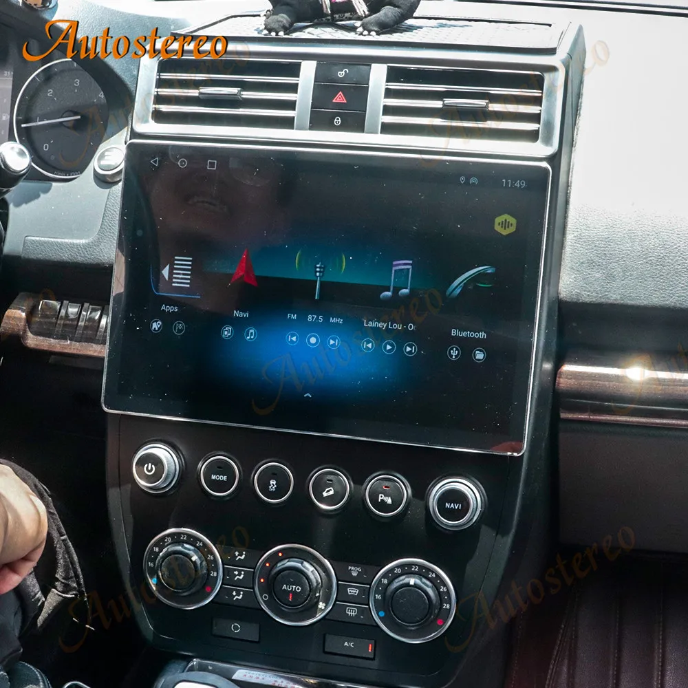 13.3‘‘ Android11 Air button Radio Автомобильный Мультимедийный Плеер Для Land Rover Freelander 2 LR2 L359 2006 ~ 2015 AutoStereo GPS Плеер Навигация 4