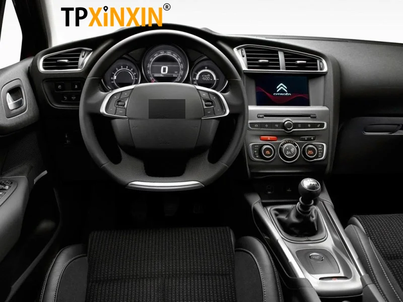 IPS PX6 4G + 128G Carplay DSP Android 10,0 Для Citroen C4 Автомобильный Мультимедийный Плеер Авторадио Магнитофон GPS Навигация Головное Устройство 2