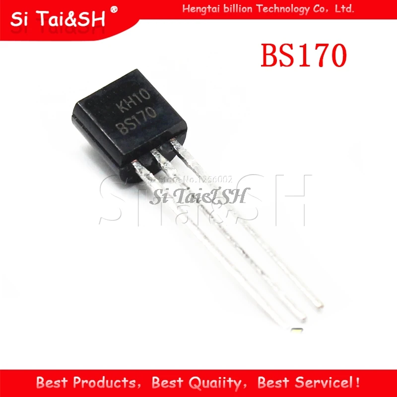 10ШТ новый триодный транзистор BS170 TO-92 TO92 0