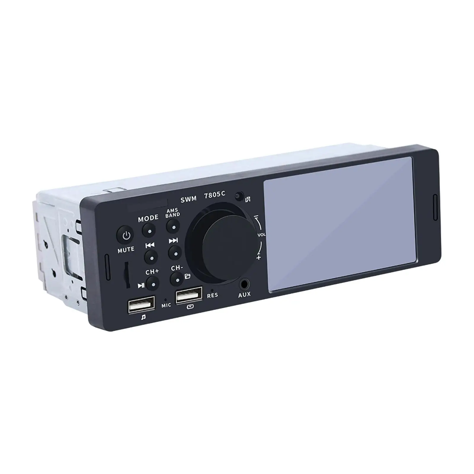 Автомобильный стереоприемник FM MP5 на один Din, аудиомедийный ресивер MP5, Автомобильный плеер 1 Din 0
