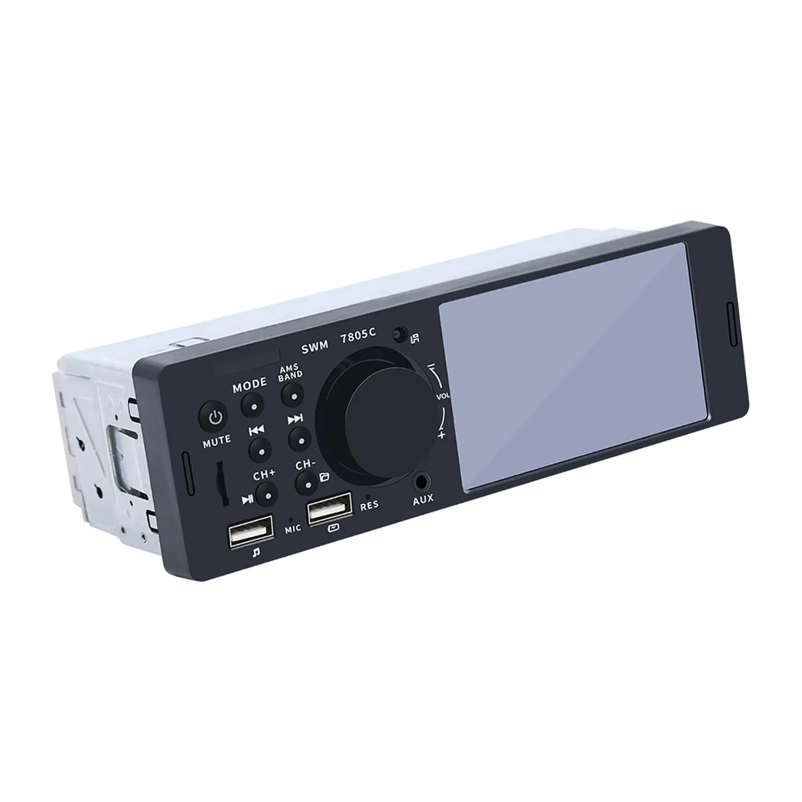 Автомобильный стереоприемник FM MP5 на один Din, аудиомедийный ресивер MP5, Автомобильный плеер 1 Din 3
