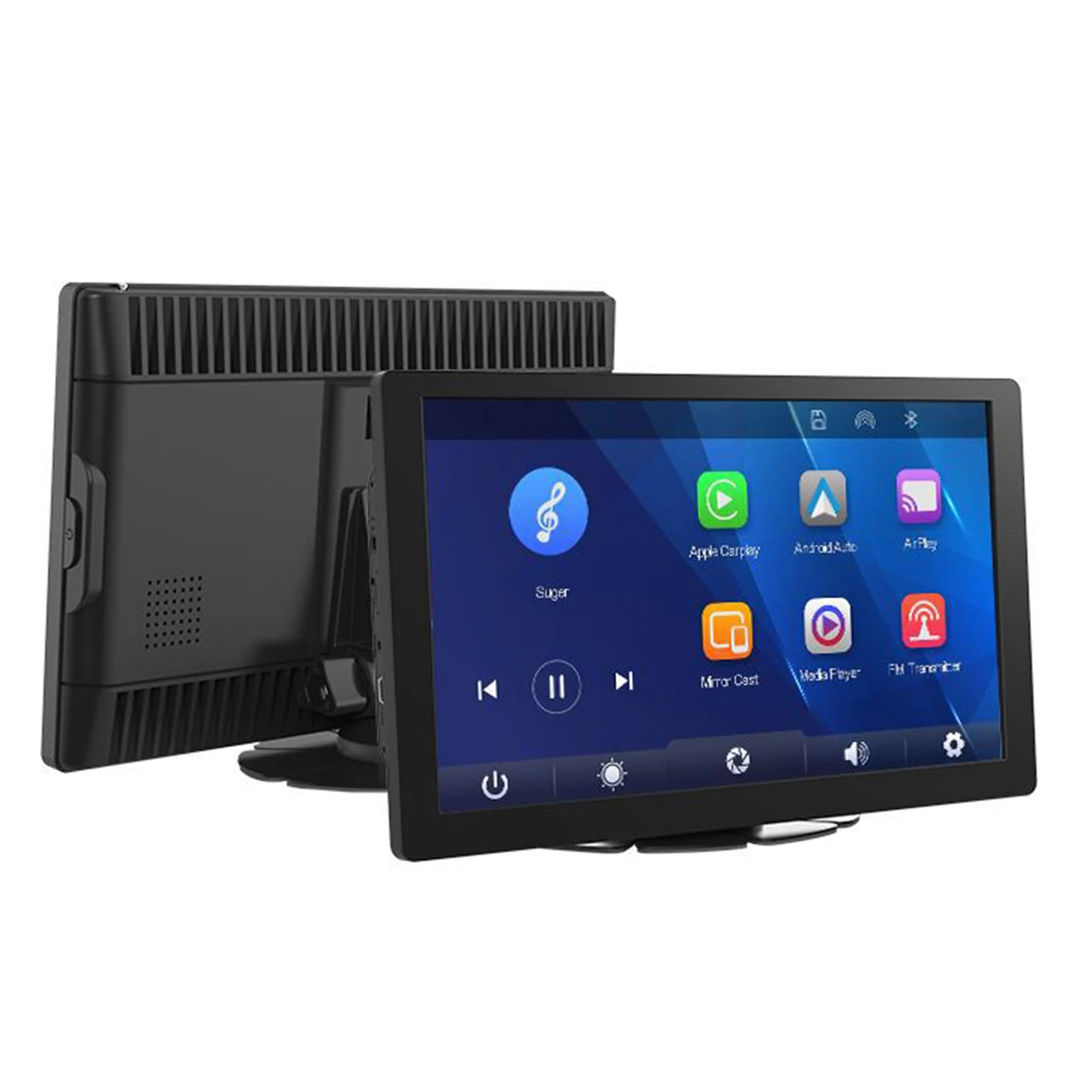 9-дюймовый Сенсорный Экран Carplay Беспроводной CarPlay Android Auto Авторадио WIFI Bluetooth Видео Мультимедийный Плеер 1