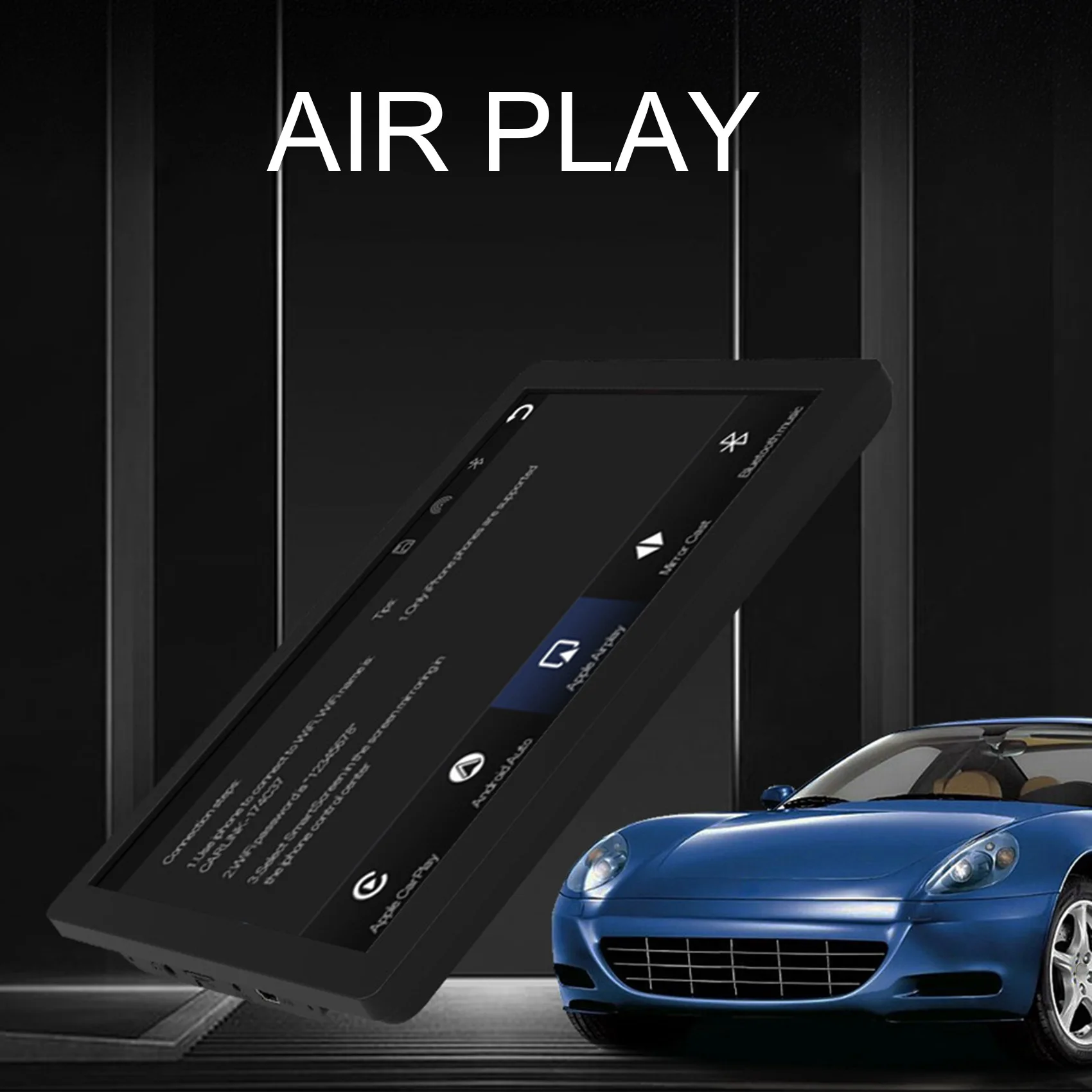 9-дюймовый Сенсорный Экран Carplay Беспроводной CarPlay Android Auto Авторадио WIFI Bluetooth Видео Мультимедийный Плеер 2
