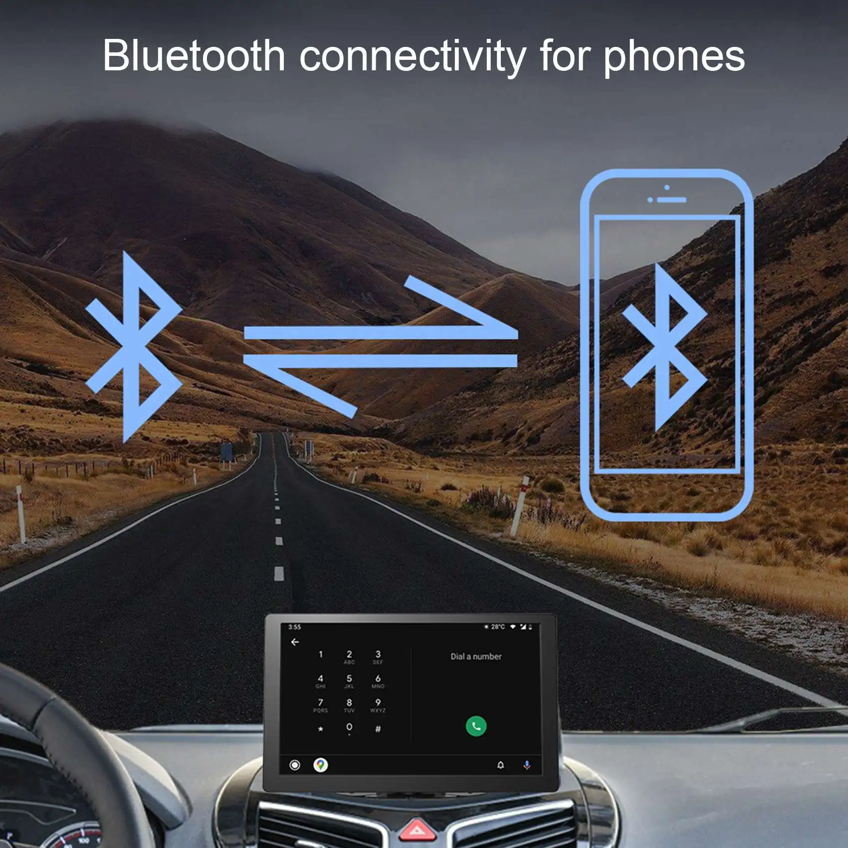 9-дюймовый Сенсорный Экран Carplay Беспроводной CarPlay Android Auto Авторадио WIFI Bluetooth Видео Мультимедийный Плеер 3
