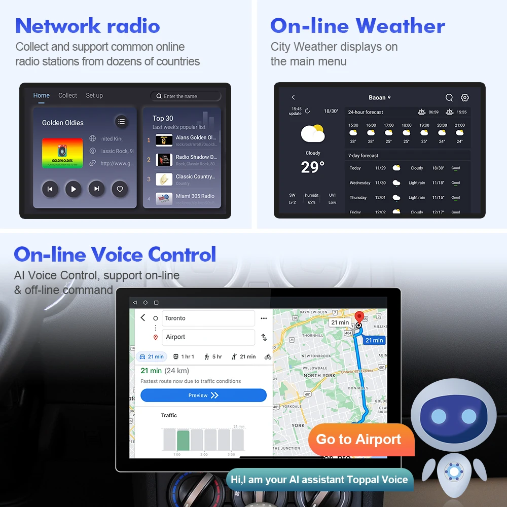 EBILAEN Android 12 2K 13,1-Дюймовый Автомобильный Мультимедийный Стерео Радиоплеер для Skoda Superb 3 2016- GPS 8-Ядерный Carplay Bluetooth 4G 4