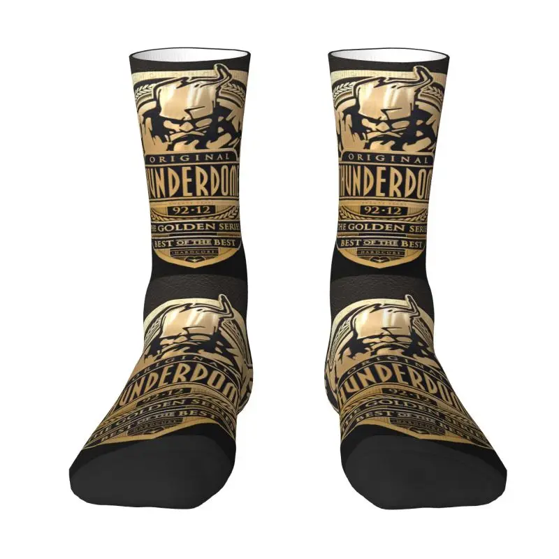 Подарочные носки для музыкального фестиваля Thunderdome для мужчин и женщин, теплые модные носки Hardcore Gabber Crew 0