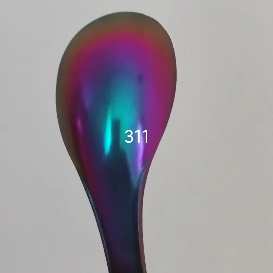 1 грамм интенсивного хромированного пигмента-хамелеона с суперизменением/пигмента со сдвигом цвета /Перламутрового пигмента с гиперизменением для лакокрасочного покрытия автомобиля 5
