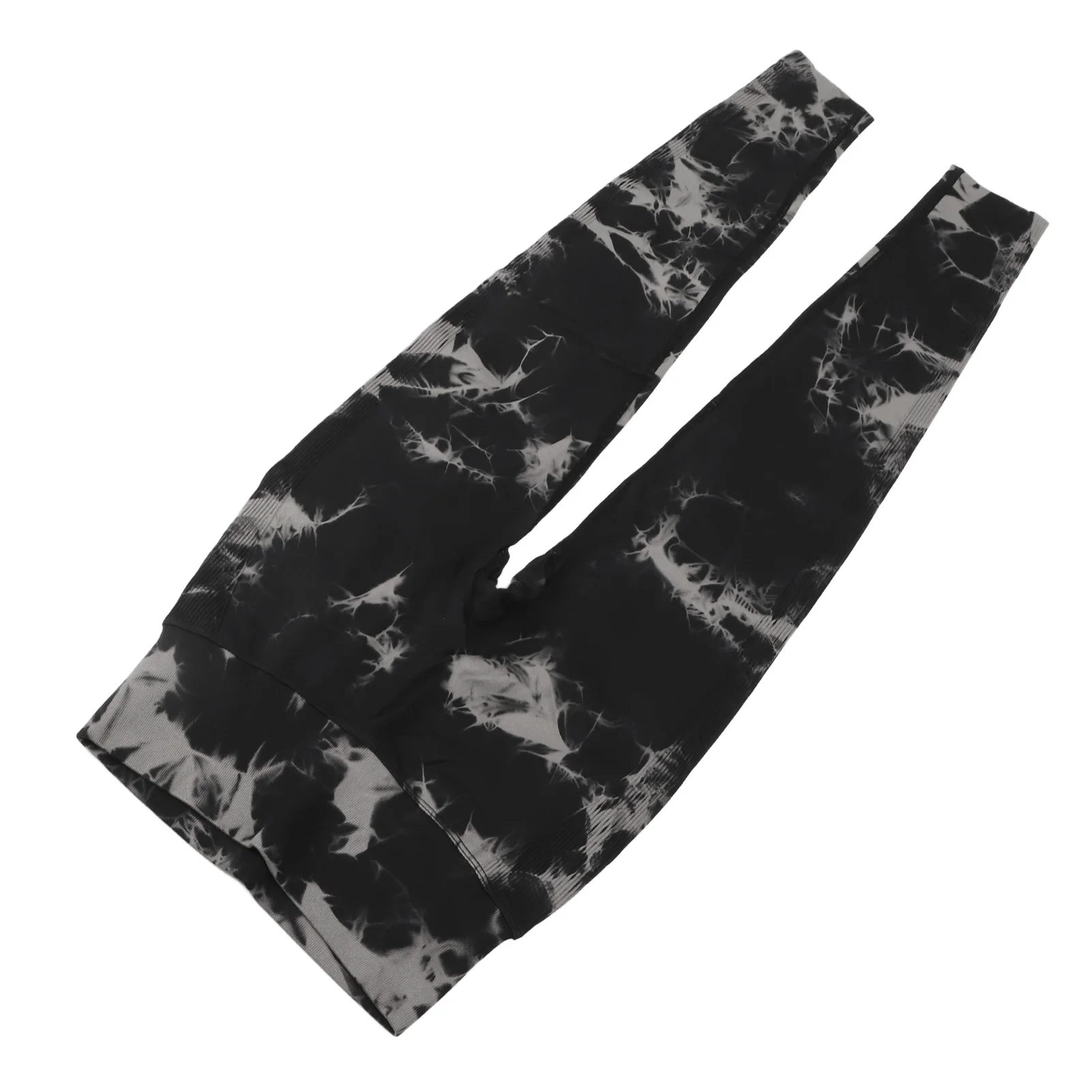 Бесшовные леггинсы Tie Dye, черные быстросохнущие леггинсы для йоги, полная длина для женщин, для тренажерного зала 3