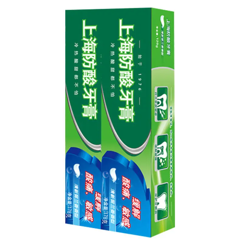 Антикислотная зубная паста Shanghai Снимает зубную боль, делает дыхание чувствительным и свежим 178 г 1