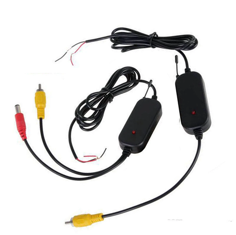 Беспроводные видеомониторы системы помощи при парковке автомобиля, система мониторинга беспроводной камеры заднего вида 3 в 1, комплект беспроводной камеры 2,4 ГГц 4