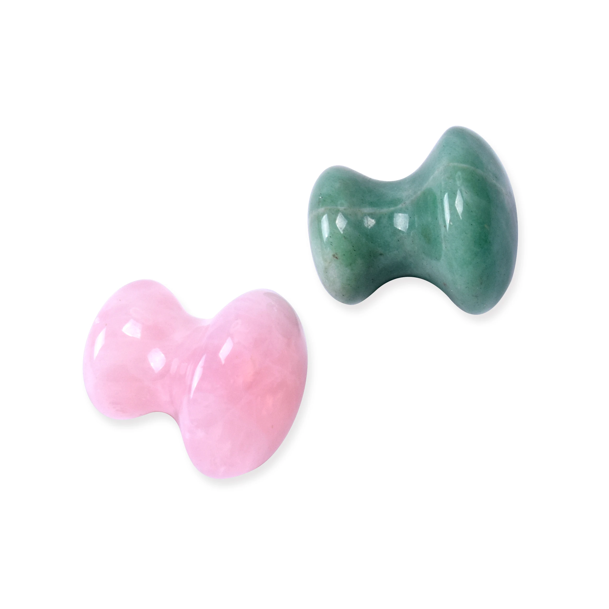 Гриб, Камень Гуаша Из натурального Розового кварца, Зеленый Авантюрин, Скраб для лица, спины, Оздоровительные Массажные инструменты для тела 0