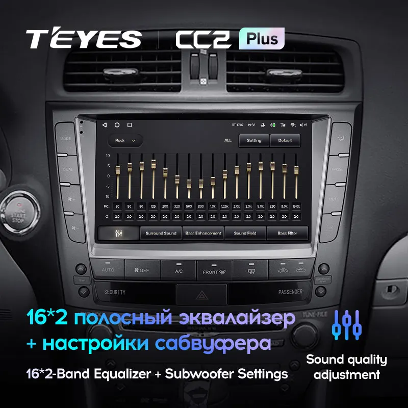 TEYES CC2L CC2 Plus Для Lexus IS250 XE20 2005-2013 Автомобильный Радио Мультимедийный Видеоплеер Навигация GPS Android Без 2din 2 din DVD 2